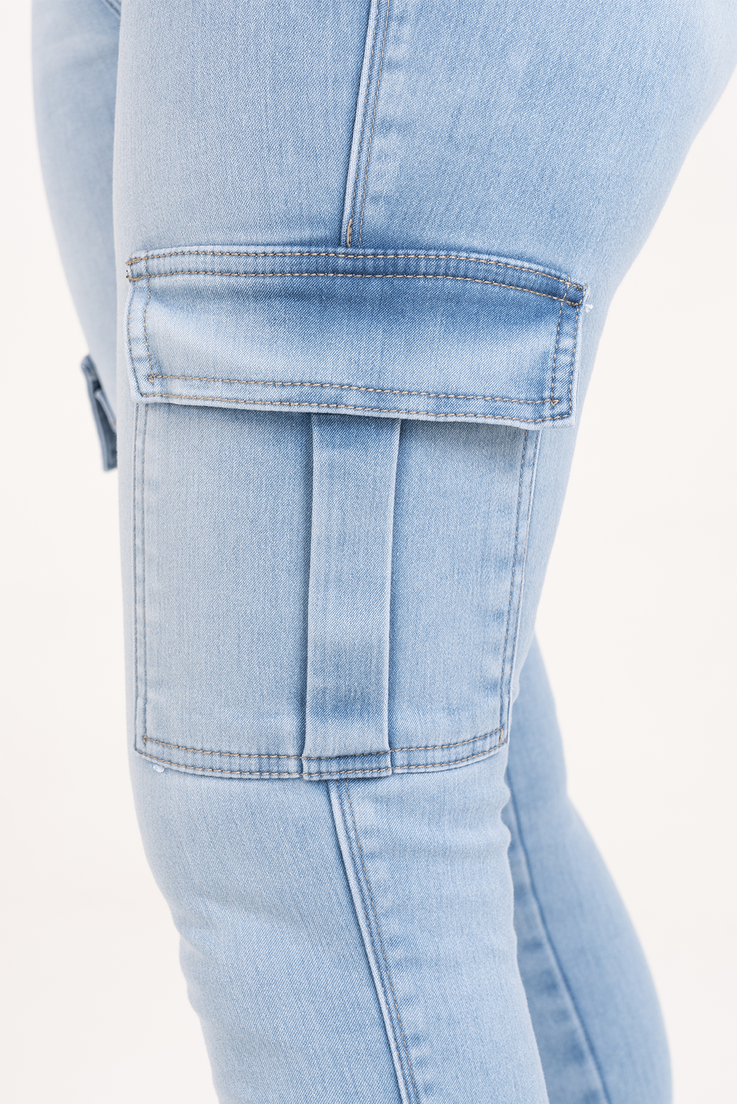 Push Up Jean MHT12411 - Colombian Denim Cargo Skinny Jeans